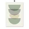 Sage Green Matisse Leaf Canvas Print — Boho Abstract Wall Art