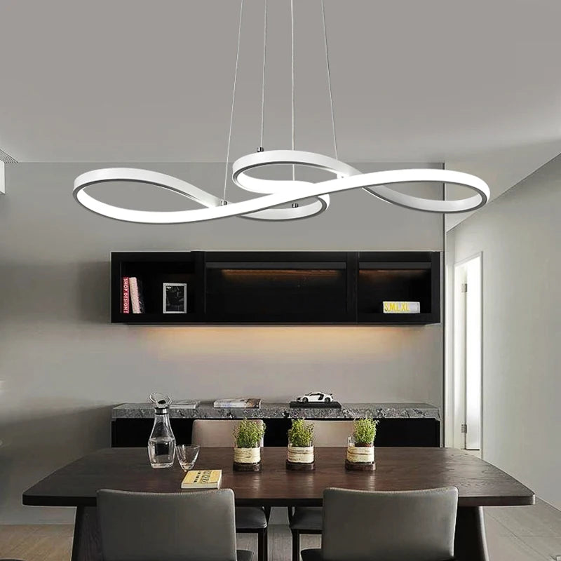 Kitchen Island Pendant Light — Dimmable LED, Remote Control