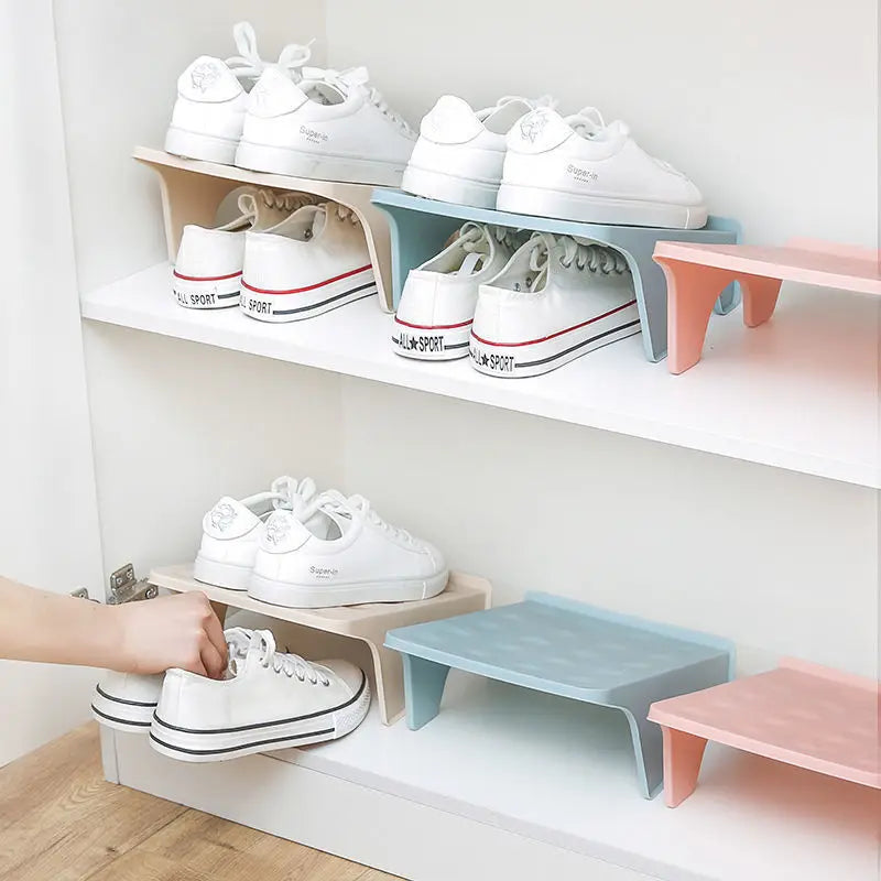 Double-Layer Shoe Rack Hanger & Cabinet Expander