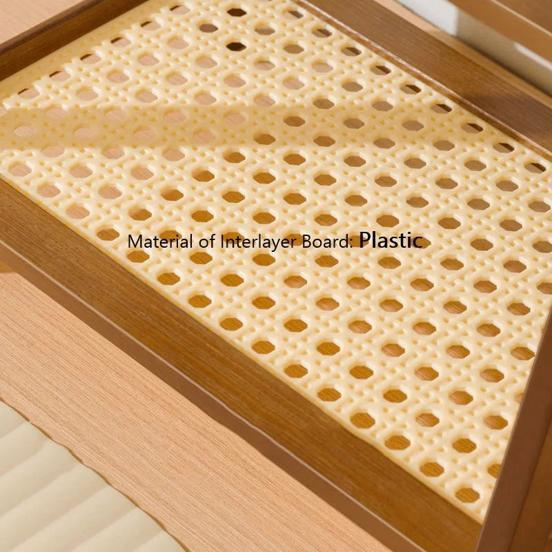 2-Tier Bamboo Spice Rack & Kitchen Counter Shelf