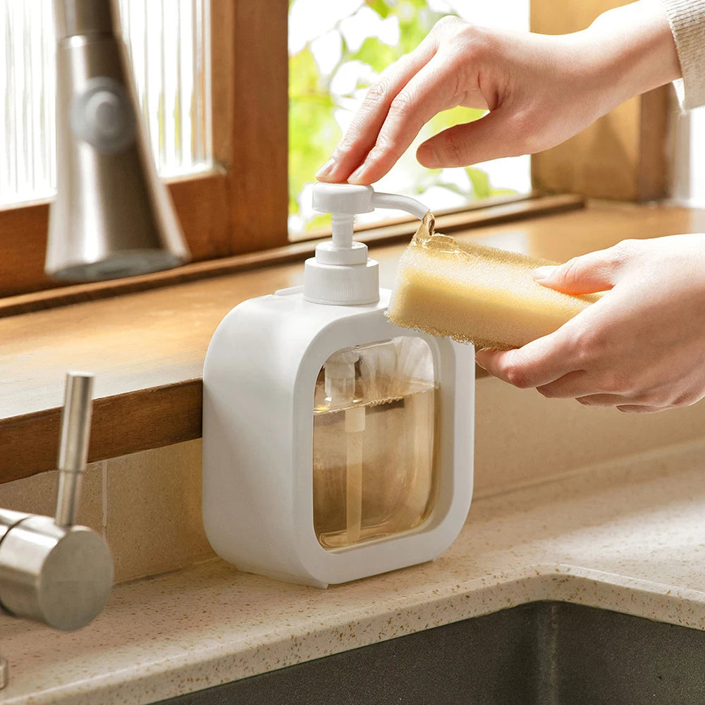 Large-Capacity Refillable Soap Dispenser Bottle — 1 or 2 Pack