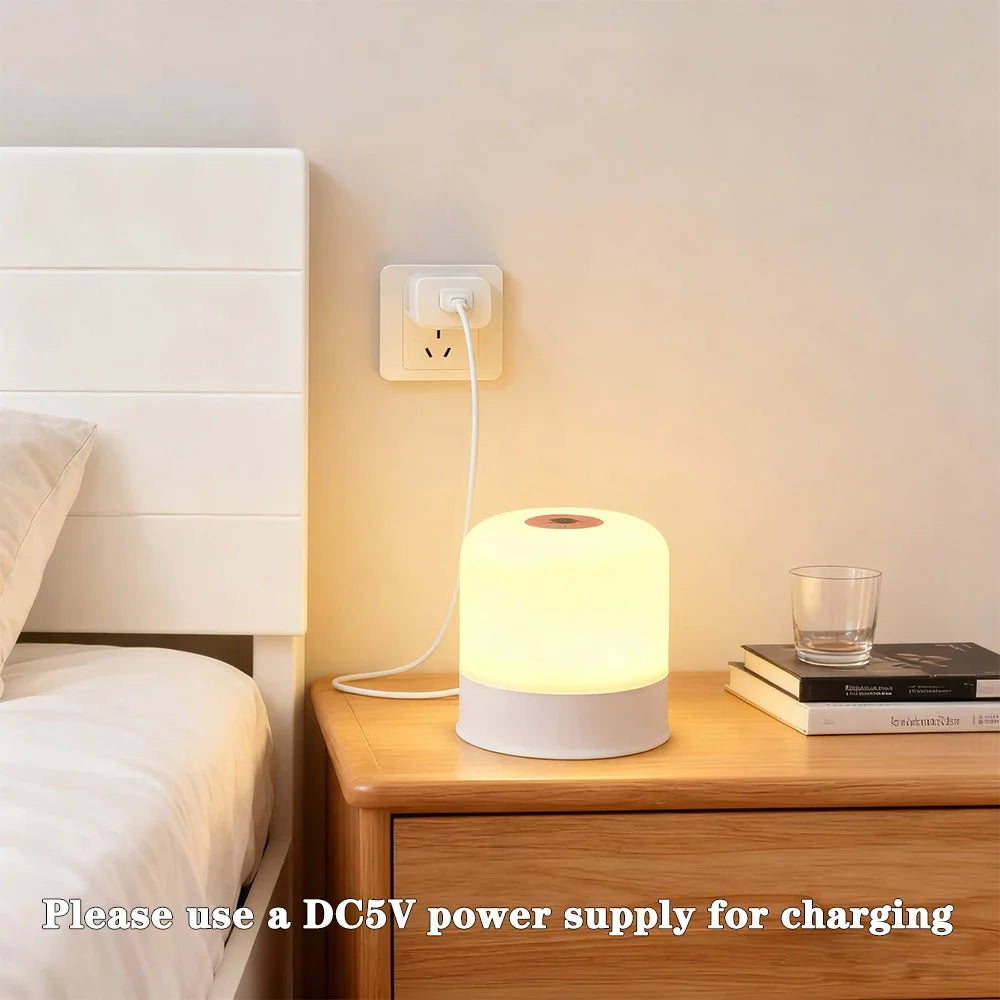 Rechargeable LED Night Light — Touch & Remote, 3 Colors