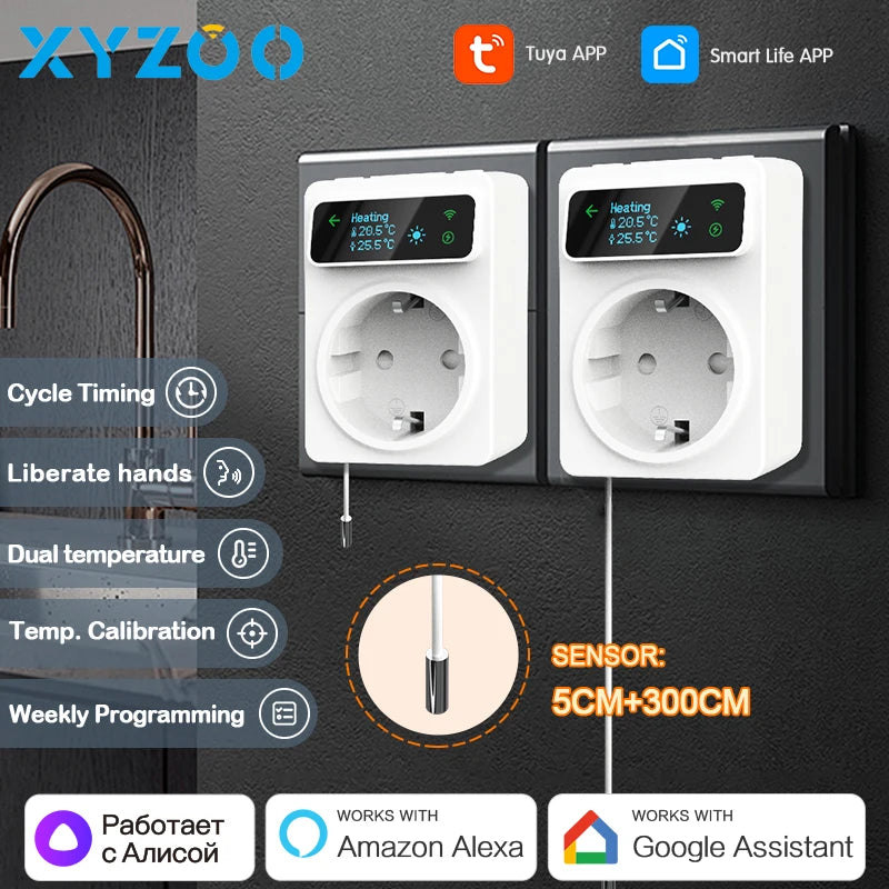 WiFi Smart Thermostat — Floor Heating & Cooling
