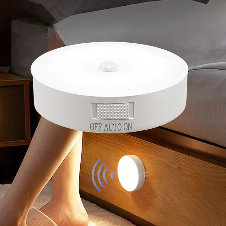 Motion Sensor Night Light — USB Rechargeable LED