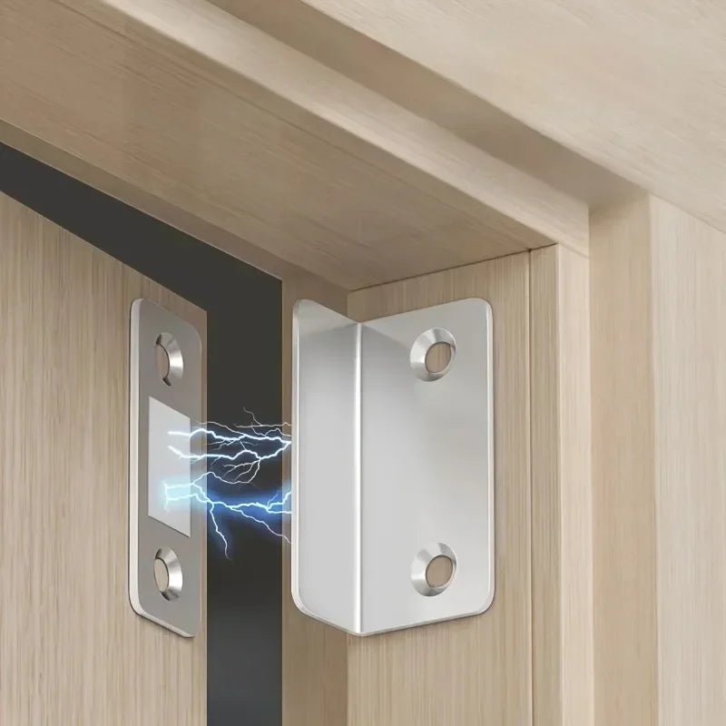 Invisible Magnetic Door Catch — Drill-Free, Strong Hold