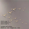 Luxury Pure Copper Seagull Wall Sculpture — Retro Bird Decor