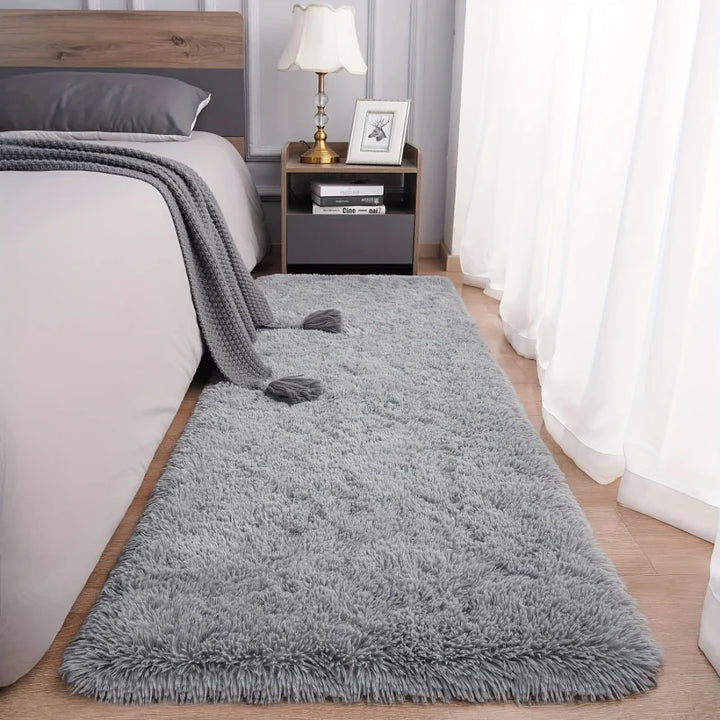 Ultra-Soft Plush Area Rug — Anti-Slip, Machine Washable
