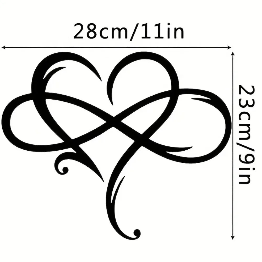 Minimalist Facial Line Metal Wall Art — Abstract Iron Sculpture