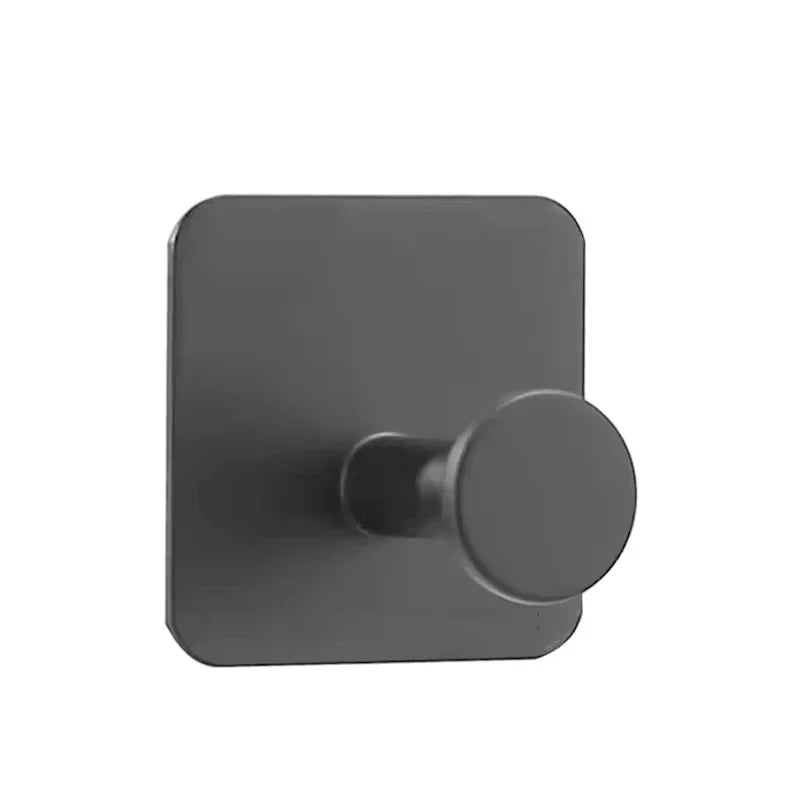 Stainless Steel Towel & Coat Hooks — Punch-Free, Rustproof