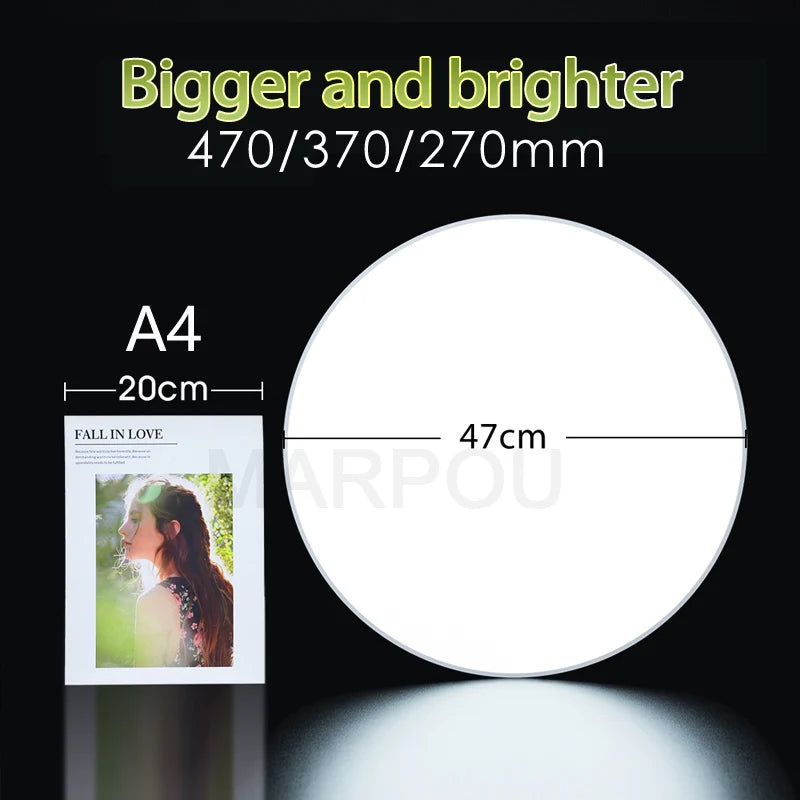 Smart LED Ceiling Light — Dimmable, App & Remote Control