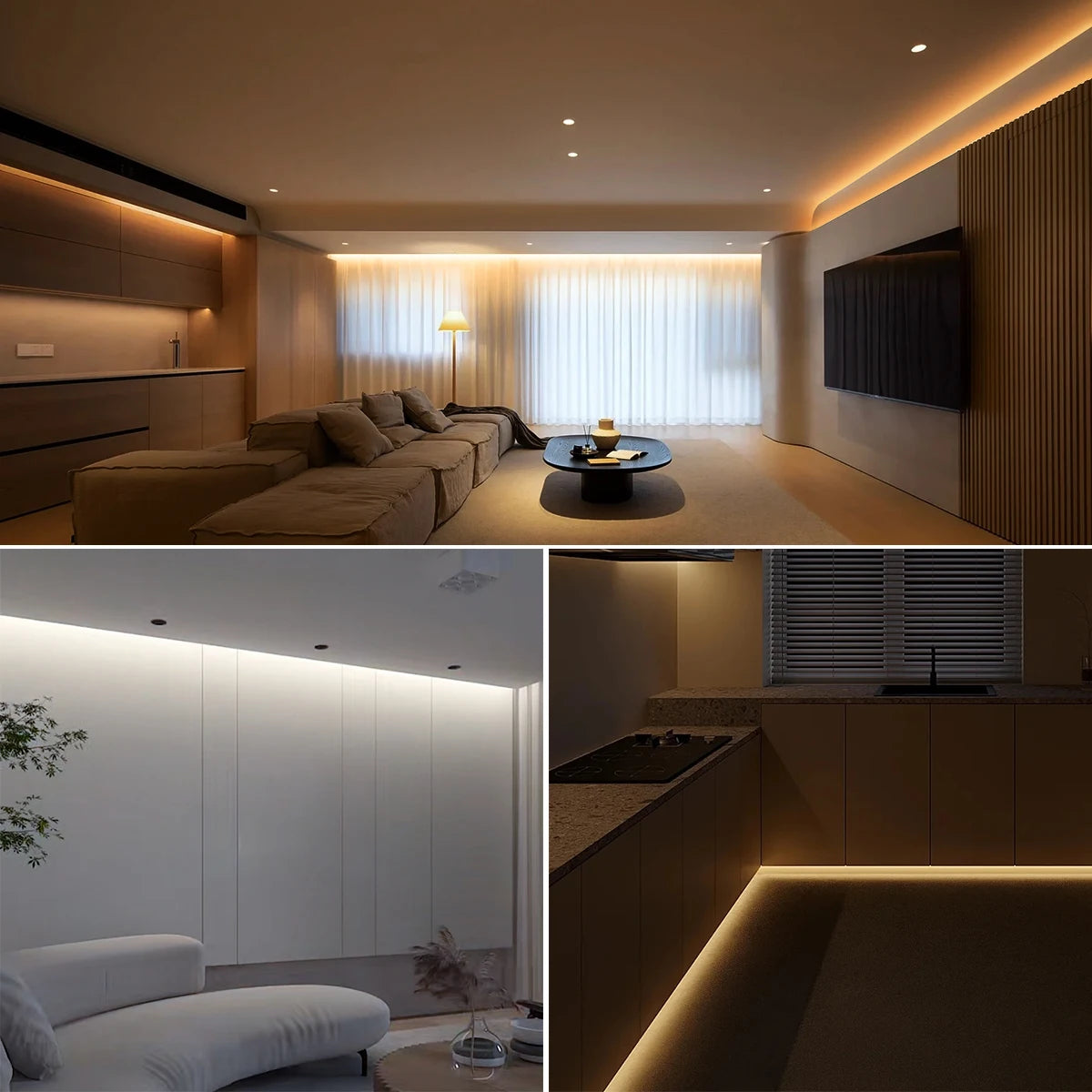 Smart WiFi COB Neon LED Strip Light — 320 LEDs/m