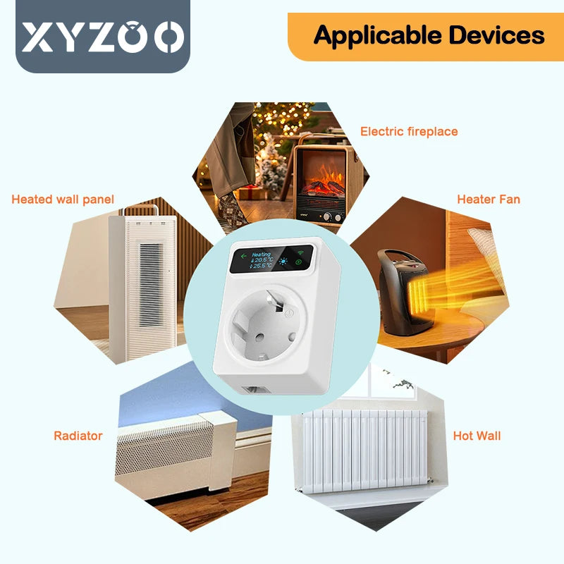 WiFi Smart Thermostat — Floor Heating & Cooling