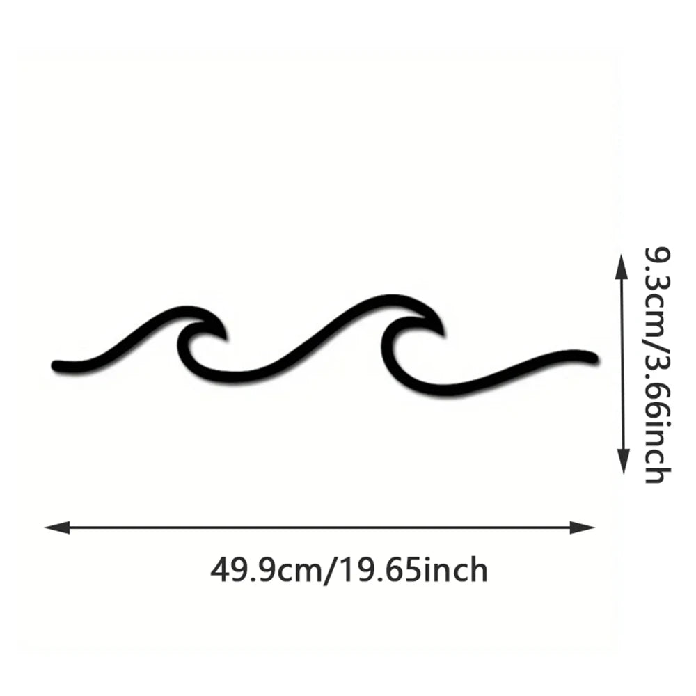 Minimalist Facial Line Metal Wall Art — Abstract Iron Sculpture