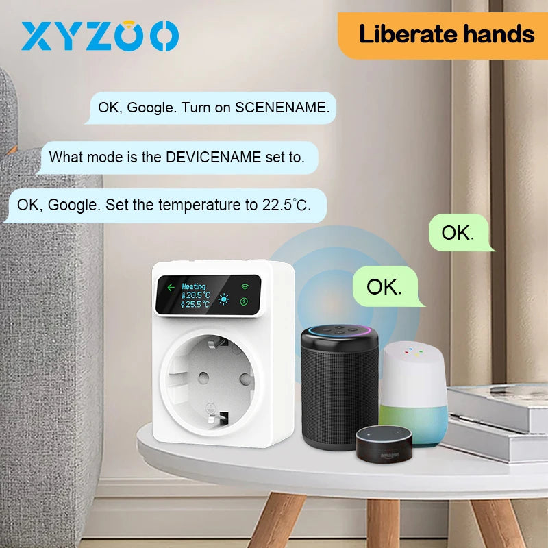 WiFi Smart Thermostat — Floor Heating & Cooling