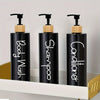 Refillable Soap Dispenser Set — 3-Piece Pump Bottles
