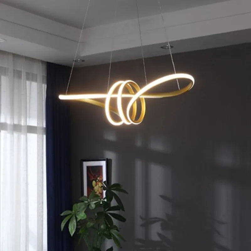 Kitchen Island Pendant Light — Dimmable LED, Remote Control