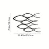 Minimalist Facial Line Metal Wall Art — Abstract Iron Sculpture
