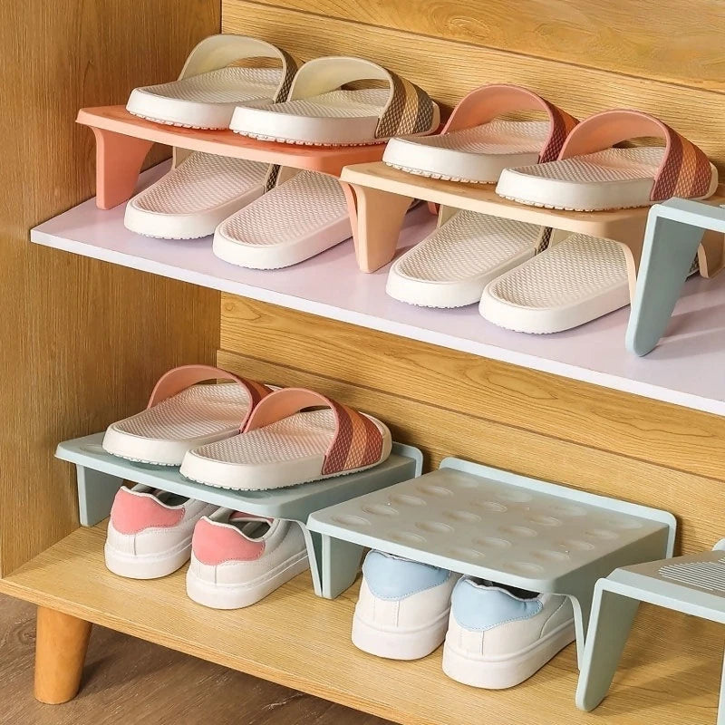 Double-Layer Shoe Rack Hanger & Cabinet Expander