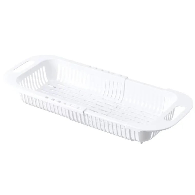 Extendable Over-Sink Colander Strainer Basket